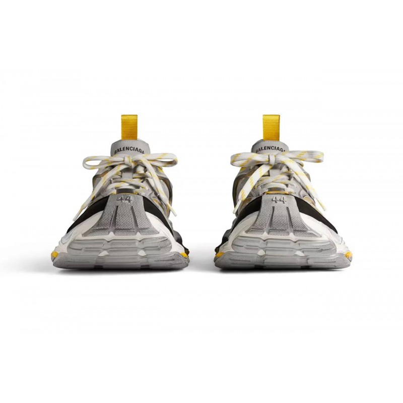 Balenciaga Cargo Sneaker Worn-Out - Grey Yellow