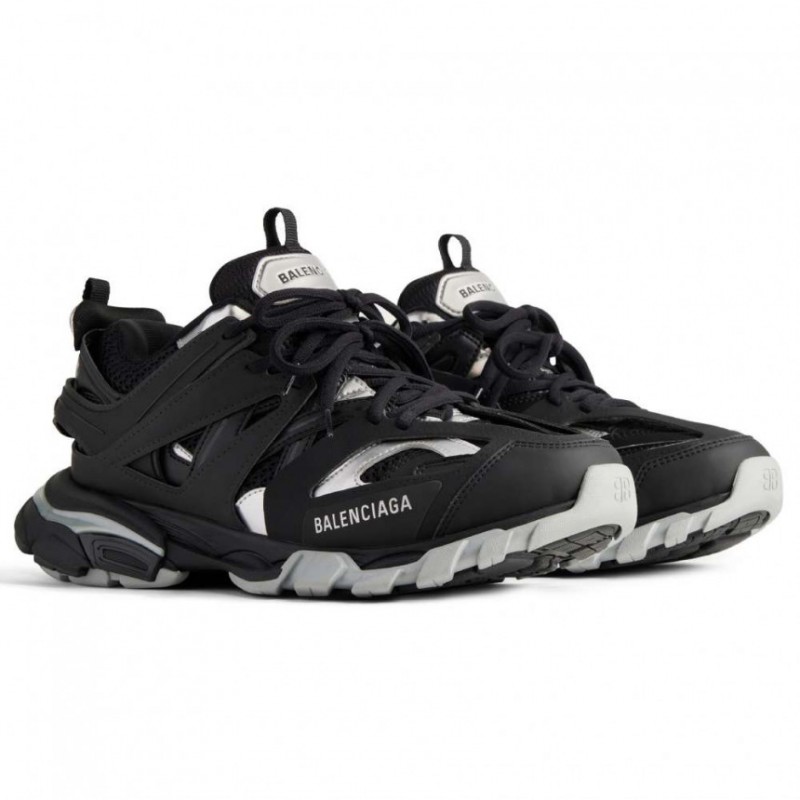 Balenciaga Track Sneaker Black Silver