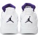 AIR JORDAN 4 RETRO 'PURPLE METALLIC'