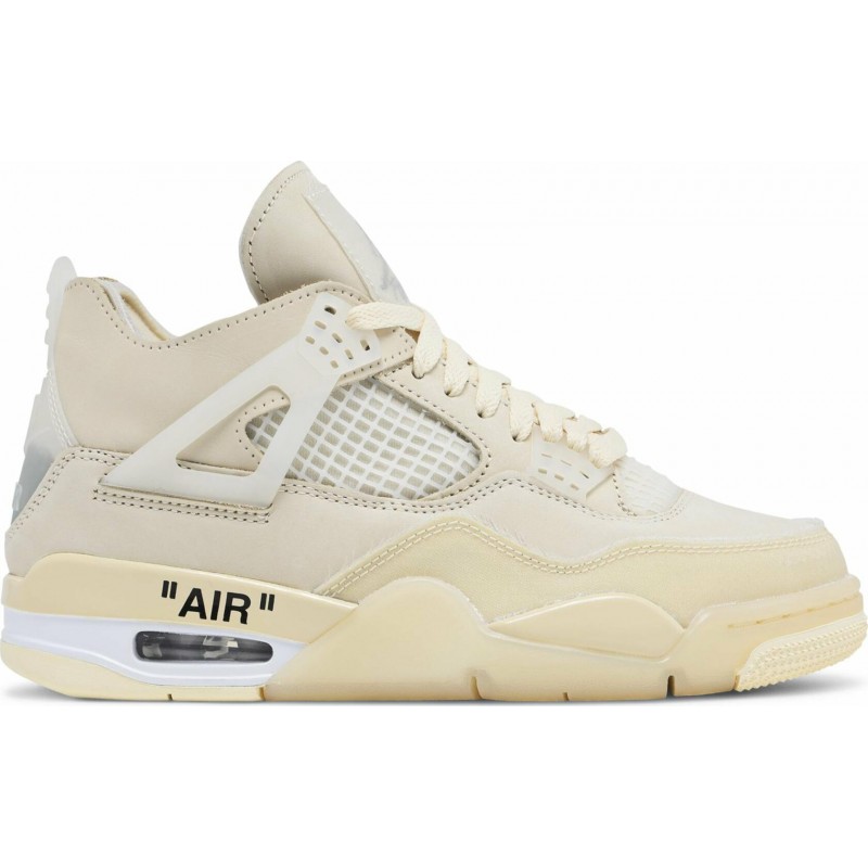 AIR JORDAN 4 RETRO 'OFF-WHITE SAIL'