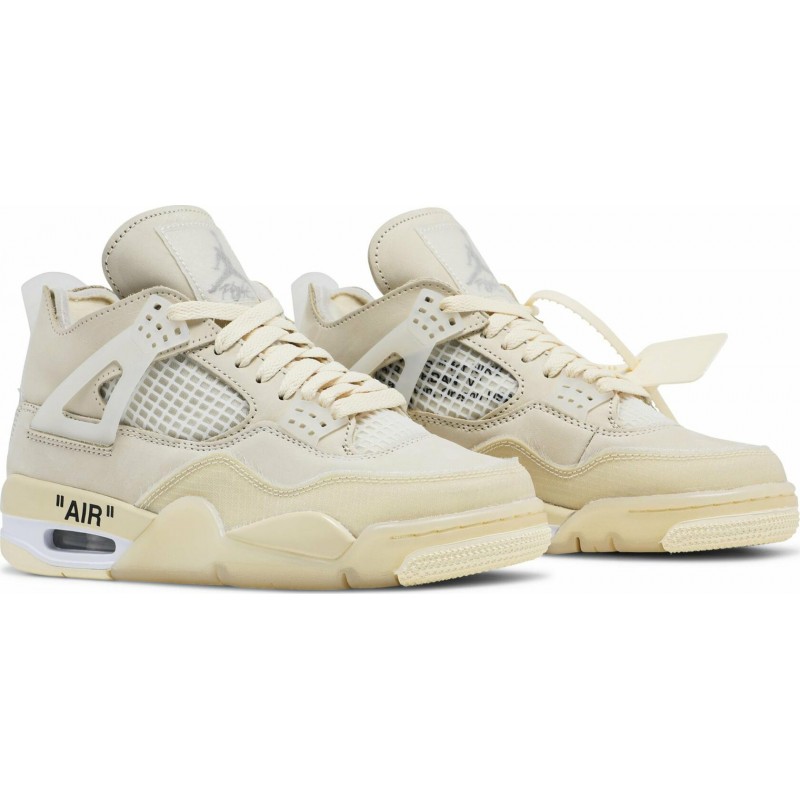 AIR JORDAN 4 RETRO 'OFF-WHITE SAIL'