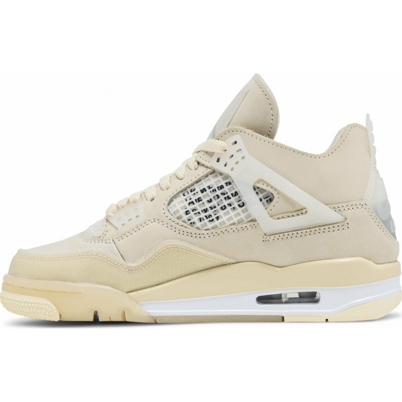 AIR JORDAN 4 RETRO 'OFF-WHITE SAIL'