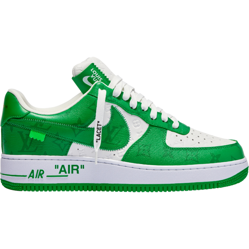 Louis Vuiton X Air Force 1 Low "White Gym Green"