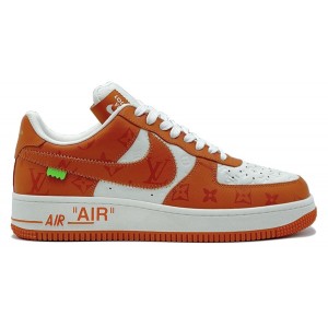 Louis Vuiton X Air Force 1 Low "White Orange"