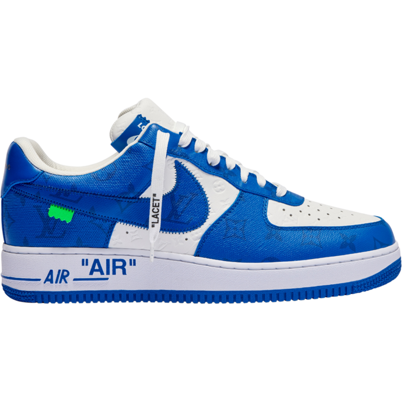 Louis Vuiton X Air Force 1 Low "White Team Royal"