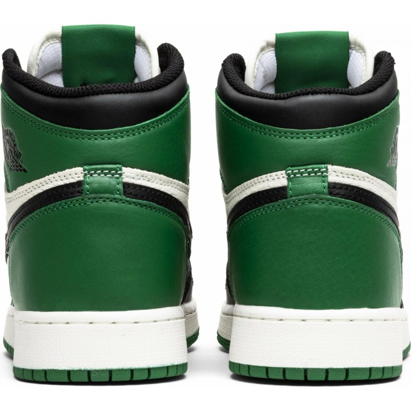 Jordan 1 Mid Green Toe