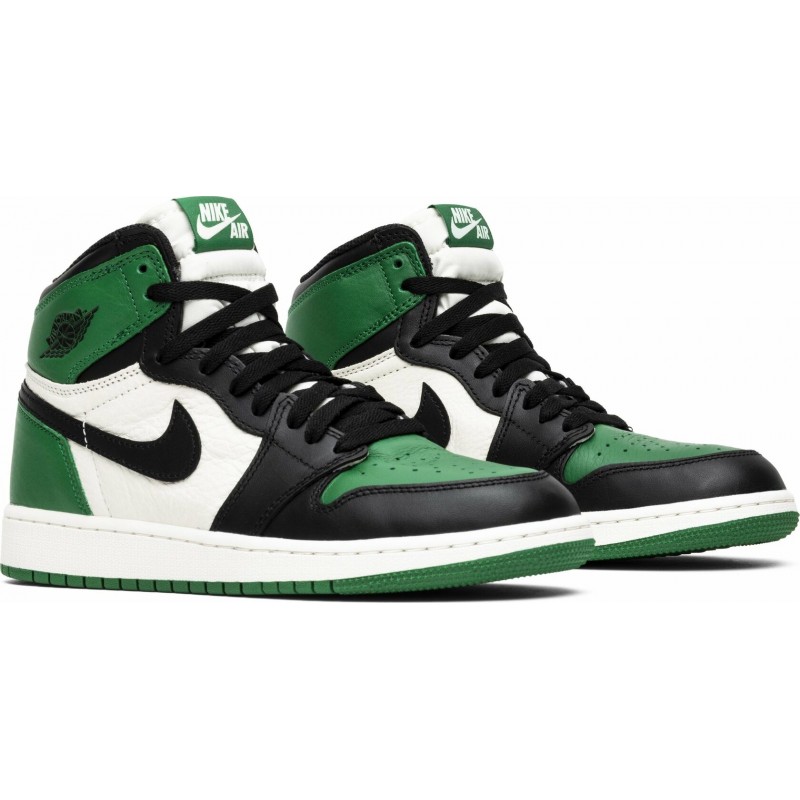 Jordan 1 Mid Green Toe