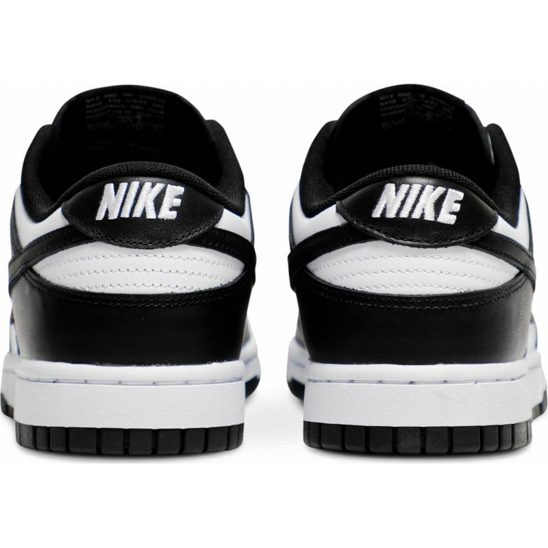 NIKE DUNK LOW 'BLACK WHITE'