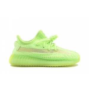 Кроссовки Adidas Yeezy 350 V2  Kids Glow