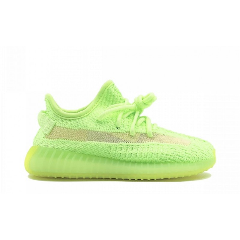 Кроссовки Adidas Yeezy 350 V2 Kids Glow