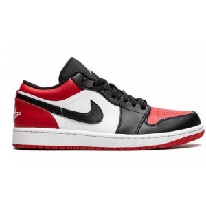 AIR JORDAN 1 LOW "BRED TOE"