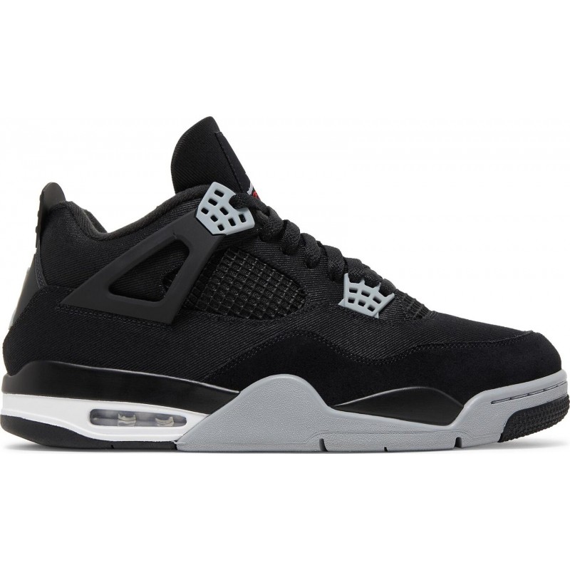 AIR JORDAN 4 RETRO 'BLACK CANVAS'