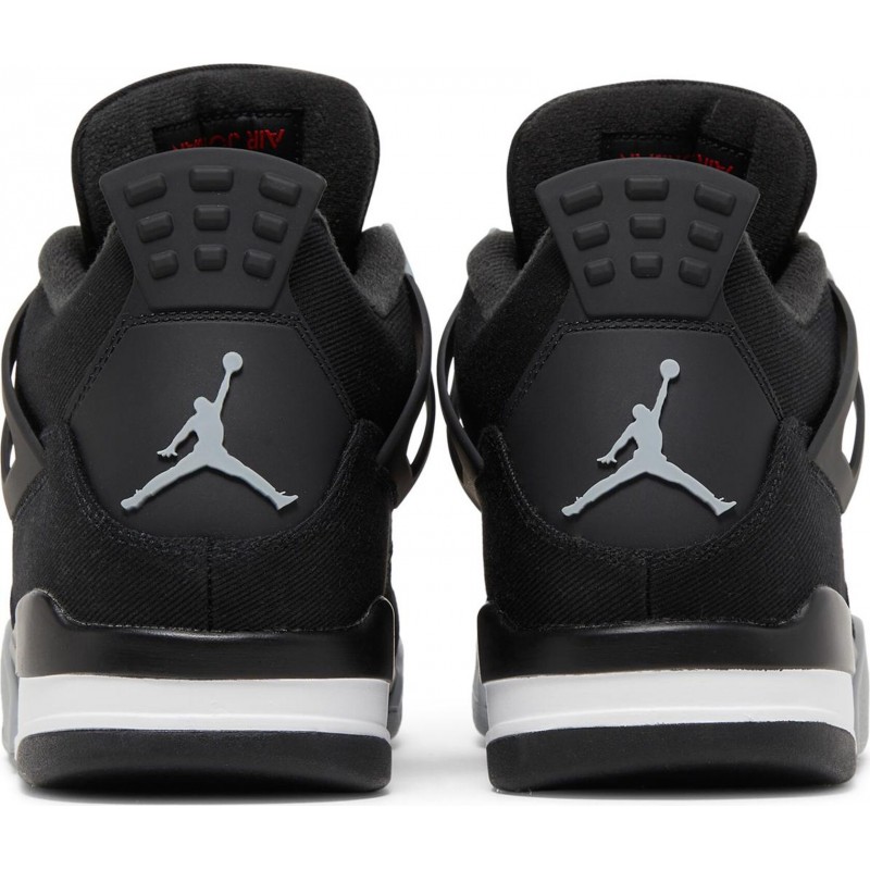 AIR JORDAN 4 RETRO 'BLACK CANVAS'