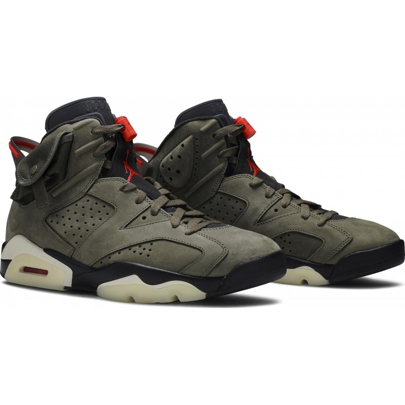 TRAVIS SCOTT X AIR JORDAN 6 RETRO 'OLIVE'