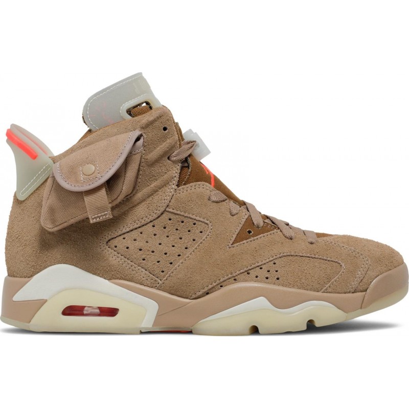 TRAVIS SCOTT X AIR JORDAN 6 RETRO 'BRITISH KHAKI'