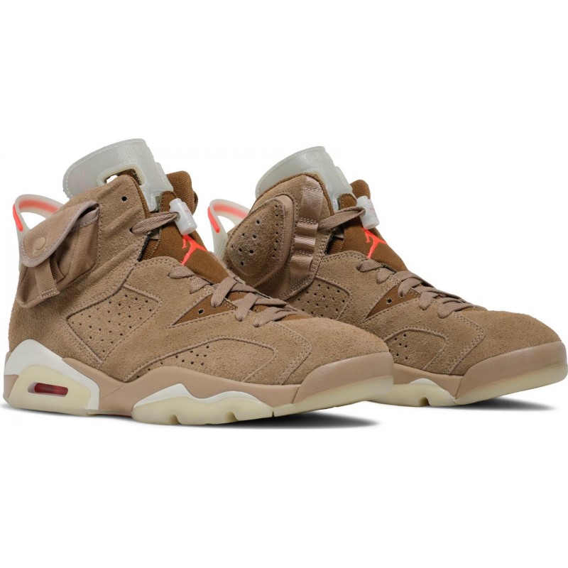 TRAVIS SCOTT X AIR JORDAN 6 RETRO 'BRITISH KHAKI'