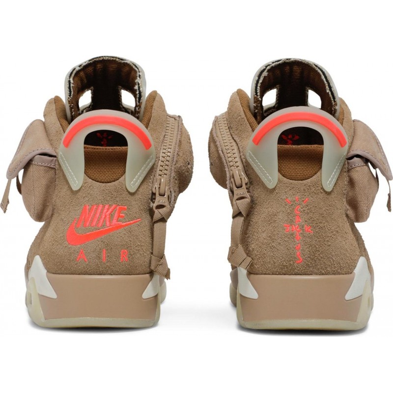 TRAVIS SCOTT X AIR JORDAN 6 RETRO 'BRITISH KHAKI'